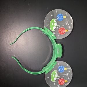 Kids Green Holiday Light-Up Headband